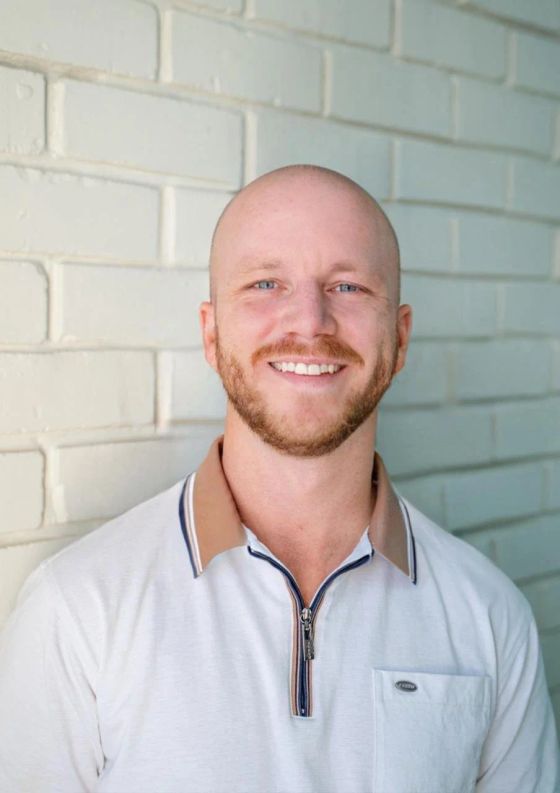 Portrait of Mark, co-facilitator.